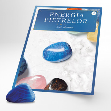 Agat albastru - ediția 4 (Energia Pietrelor)