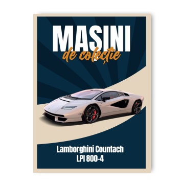 Lamborghini Countach LPI 800-4 - ediția nr. 103 (Mașini de Colecție)