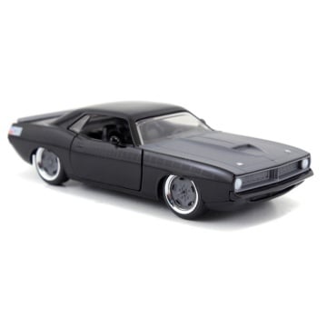 Letty s Plymouth Barracuda (Glossy Black) - ediția nr.33 (Fast&Furious)