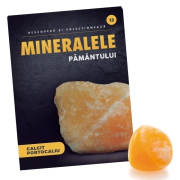 Calcita naranja - Ediția nr.13 (Descoperă Mineralele Pământului)