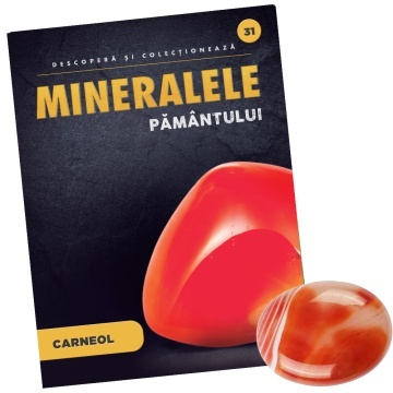 Carneol - Ediția nr.31 (Descoperă Mineralele Pământului)
