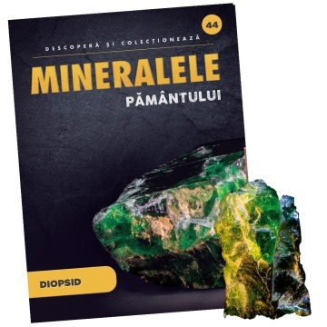 Diopsid - Ediția nr. 44 (Descoperă Mineralele Pământului)