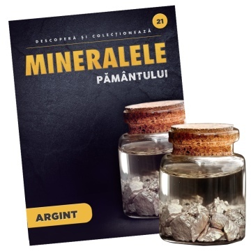 Argint - Ediția nr.21 (Descoperă Mineralele Pământului)