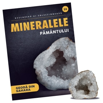 Geoda din Sahara - Ediția nr.25 (Descoperă Mineralele Pământului)