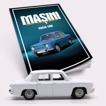 Macheta Dacia 1100 - ediția nr. 1 (Mașini de neuitat)