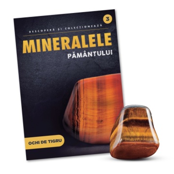Ochi de tigru - Ediția nr.3 (Descoperă Mineralele Pământului)