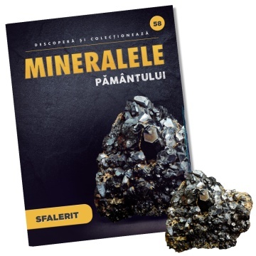 Sfalerit - Ediția nr. 58 (Descoperă Mineralele Pământului)
