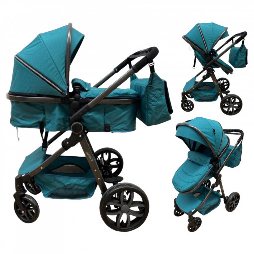 Carucior 2 In 1 Transformabil F8T VERDE