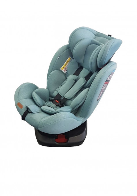 Scaun Auto cu Isofix Baby Care™ Motion Seat, Cu invartire 360 grade, 0-36 kg, Tetiera reglabila pe inaltime, Transformabil in scoica auto, Centura de siguranta in 5 puncte, Husa detasabila, VerdeTurquoise