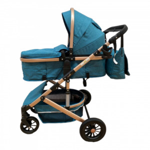 Carucior 2 in 1 transformabil F7T Turcoaz - Img 3