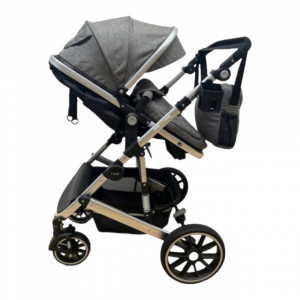 Carucior Copii 2 In 1 EVO Candy Grey F1T - Img 6
