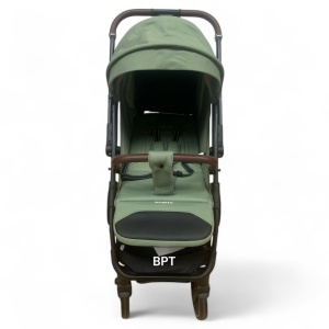 Carucior sport tip troller cu maner reversibil,husa si ghiozdanel Kidilo Smart BPT6530B Vernil - Img 5
