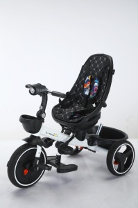 Tricicleta copii COOL Trike Gold Wings, pozitii somn, roti de silicon 01 - Img 6