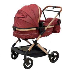 Carucior 2 in 1 transformabil Tesy Red - Img 3