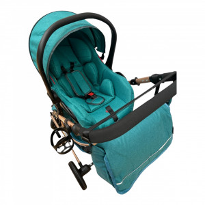 Carucior 3 in 1 LS Baby F2T Green transformabil - Img 8