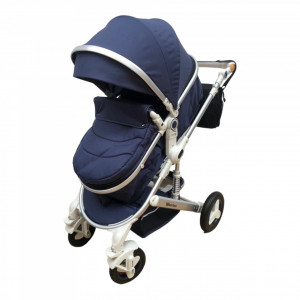 Carucior bebelusi 2 in 1, Wonfuss Jeans M, transformabil - Img 2