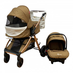 Carucior Copii 3 In 1 Teknum Kaki Line - Img 2