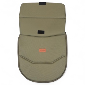 Carucior copii 3 in 1 TrioGo Dark Kaky cu maner reversibil , landou transformabil si reversibil, husa de picioare si gentuta H2D - Img 9