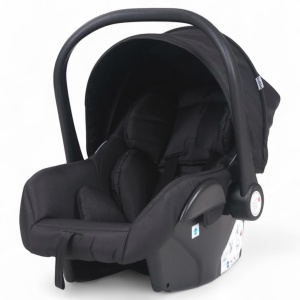 Carucior copii 3 in 1 TrioGo Negru cu maner reversibil , landou transformabil si reversibil, husa de picioare si gentuta H2D - Img 7