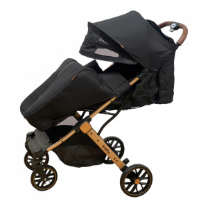 Carucior Sport Kidilo Plus Negru Husa Picioare Plasa Tantari - Img 4