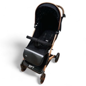 Carucior sport tip troller cadru gold Kidillo Black BPTV3 - Img 4