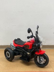 Motocicleta Electrica, Motor 6v, Sunete, Lumini, Happy Red - Img 2