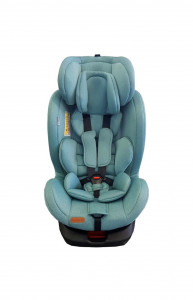 Scaun Auto cu Isofix Baby Care™ Motion Seat, Cu invartire 360 grade, 0-36 kg, Tetiera reglabila pe inaltime, Transformabil in scoica auto, Centura de siguranta in 5 puncte, Husa detasabila, VerdeTurquoise - Img 4