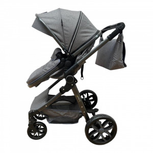 Carucior Copii 2 In 1 Transformabil F8T GRI - Img 5