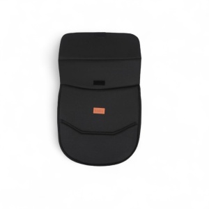 Carucior copii 3 in 1 TrioGo Negru cu maner reversibil , landou transformabil si reversibil, husa de picioare si gentuta H2D - Img 8