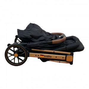 Carucior Sport Kidilo Plus Negru Sistem Troller - Img 8