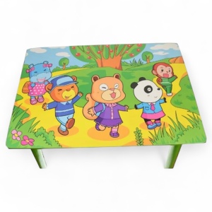 Set masuta cu 2 scaunele copii Green Bear BPT39 - Img 5