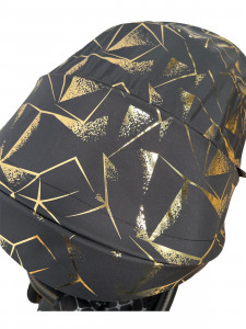 Tricicleta copii COOL Trike Gold, pozitii somn, roti de silicon 01 - Img 3