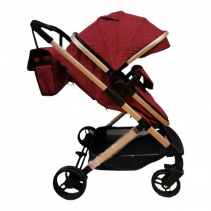 Carucior 2 in 1 transformabil Tesy Red - Img 5
