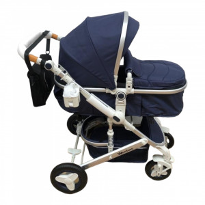 Carucior bebelusi 2 in 1, Wonfuss Jeans M, transformabil - Img 4