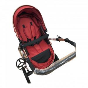 Cărucior copii 2 in 1 DUO Rosso, cu accesorii - Img 2