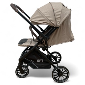 Carucior sport tip troller cu maner reversibil Kidilo Smart Crem - Img 3