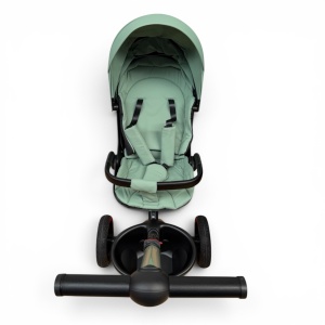 Tricicleta Copii Cu Pozitie De Somn Scaun Rotativ Sunete Si Lumini BPT620 Green Cool - Img 7