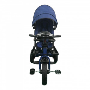 Tricicleta Copii Poziții Somn DODO Trike Jeans Roti De Cauciuc Scaun Reversibil - Img 7