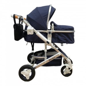 Carucior bebelusi 2 in 1, Wonfuss Jeans M, transformabil - Img 5