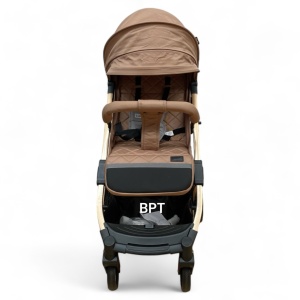Carucior Sport Pliabil Kidilo Plus 10C Crem Sistem Troller Plasa Tantari - Img 3