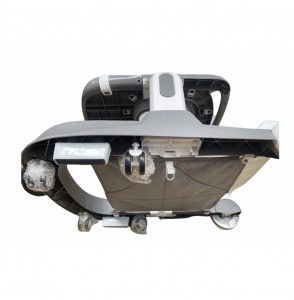 Premergator reglabil pe inaltime, cu roti de silicon, Baby Walker, Gri - PMB-19-gri - Img 3