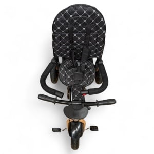 Tricicleta copii cu pozitie de somn,Roti cauciuc plin, muzica si lumini 5099 Fly Wings - Img 12