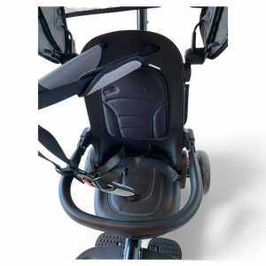 Tricicleta copii pliabila cu pozitie de somn si scaun rotativ Baby C. Trike Grey - Img 8