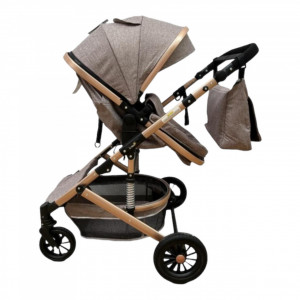 Carucior 2 in 1 transformabil F7T Sand - Img 2