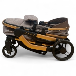 Carucior copii 2 in 1 transformabil Tesy Pro Crem - Img 8
