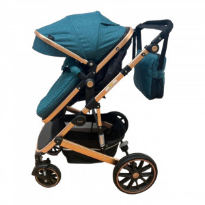 Carucior Copii 3 In 1 Evo Green F4T - Img 6