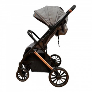 Carucior Kidilo All Terrain Silver Grey Maner Reversibil - Img 5