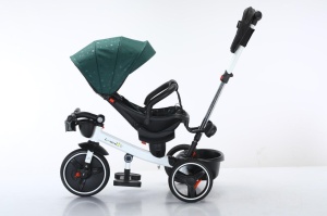 Tricicleta Copii COOL Trike Green, Pozitii Somn, Roti De Silicon 01 - Img 4