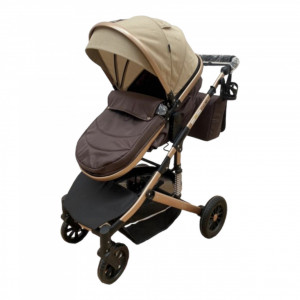 Carucior 2 in 1 transformabil F7T Brown - Img 2
