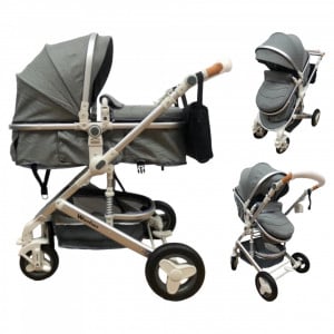 Carucior 2 in 1, Wonfuss Grey 01, transformabil - Img 1